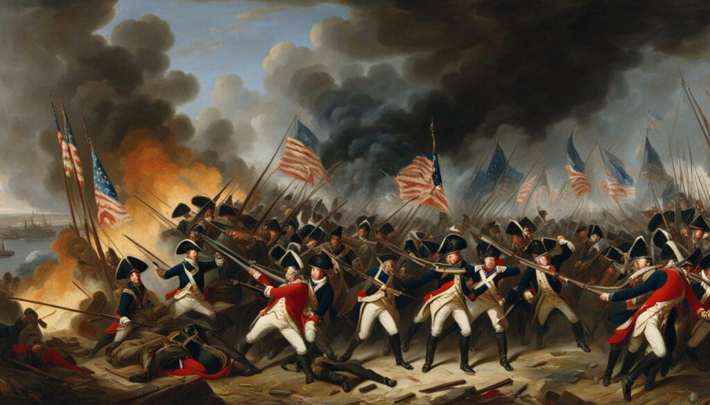 British army assault on Fort Washington