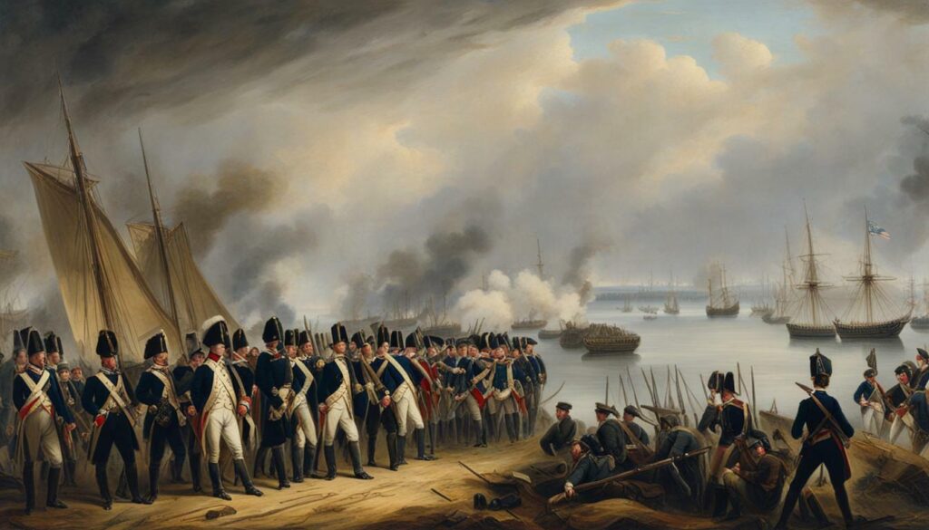 British maneuvers at Kip's Bay