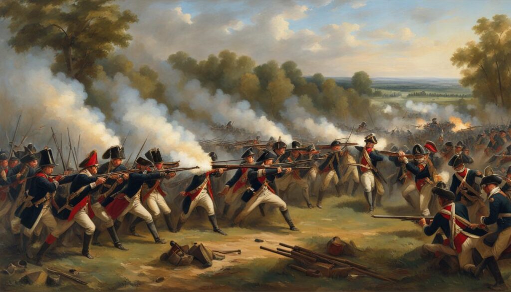 Revolutionary War artillery duels